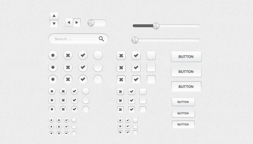 Free download: Silver UI Kit (PSD)