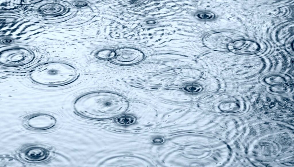 Walk through a downpour without getting wet