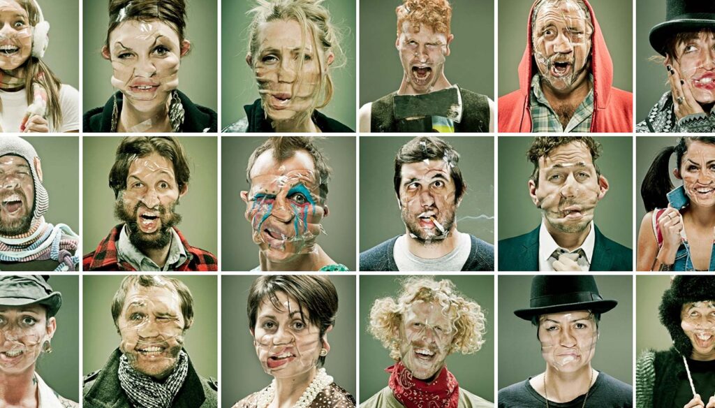 Scotch tape photography
