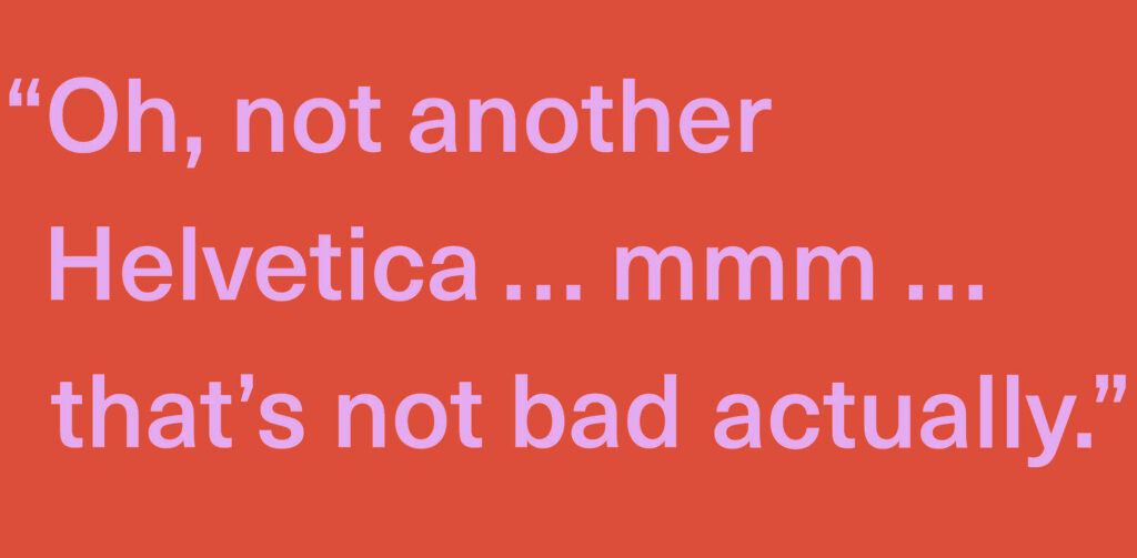 Is Neue Haas Unica the perfect grotesk for the Web?