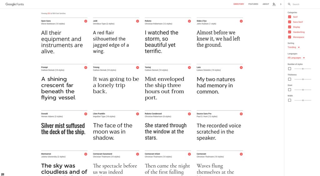 Google Fonts unveils huge redesign