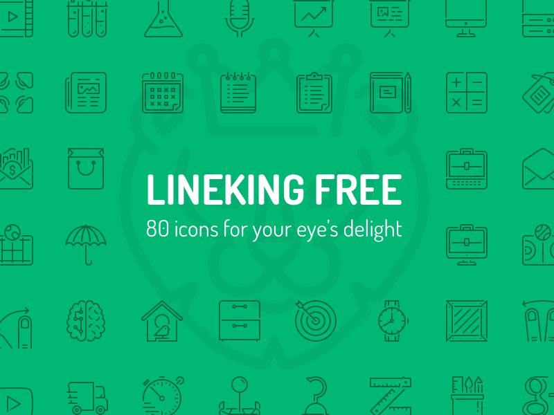 Free Download: LineKing Icons
