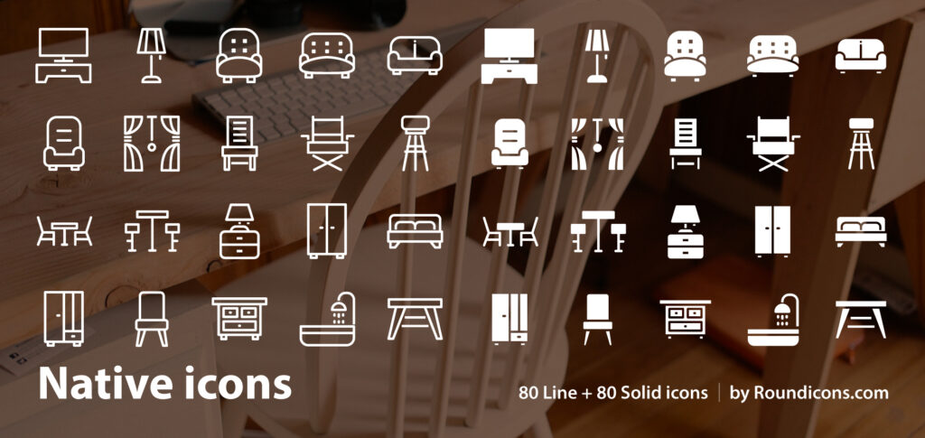 Free Download: Home Furniture Icons