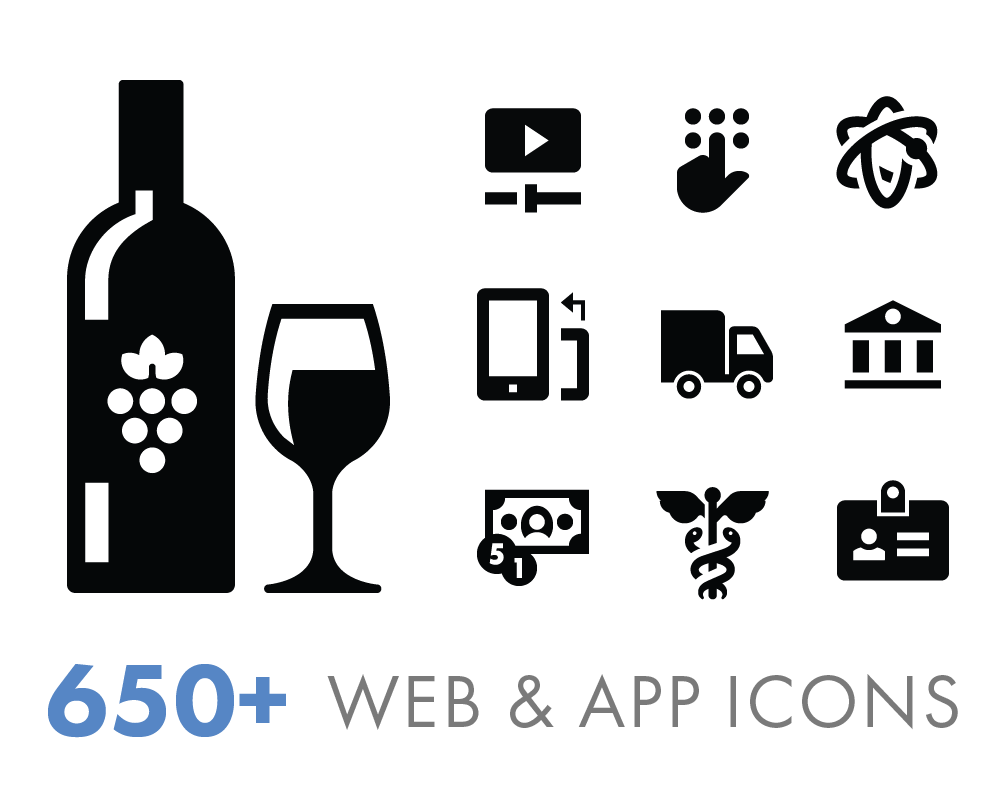 Free Download: The Iconify Collection of 650+ Icons