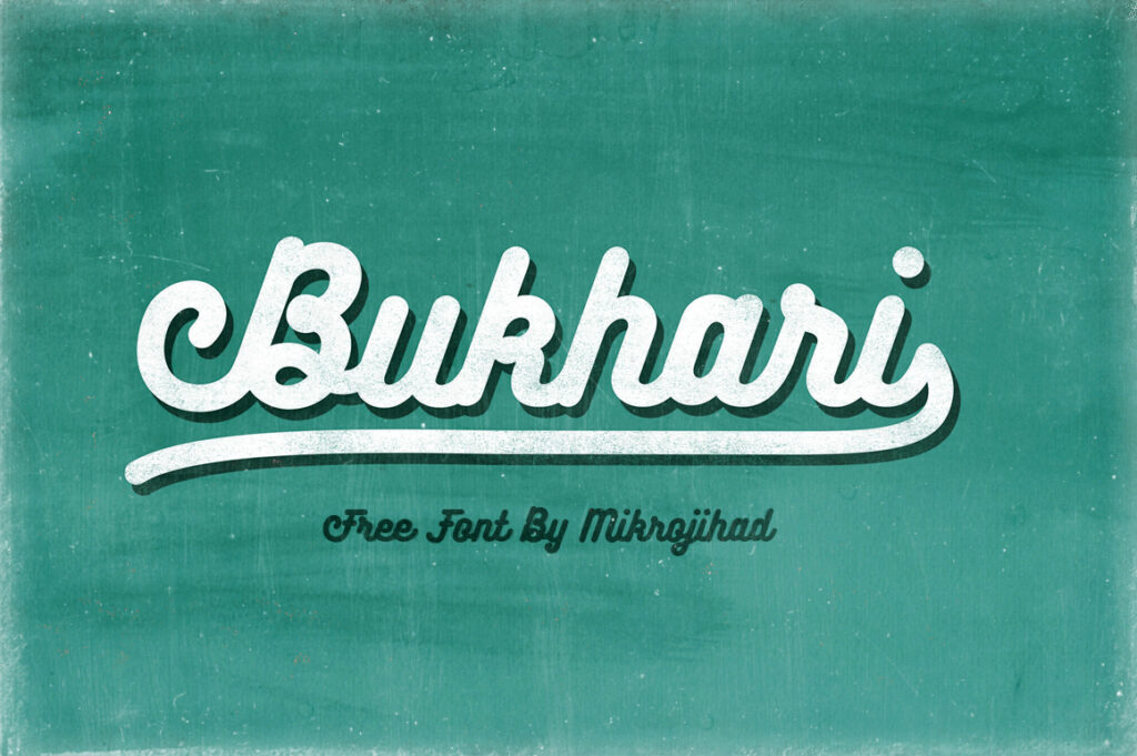 Free Download: Bukhari Script Font