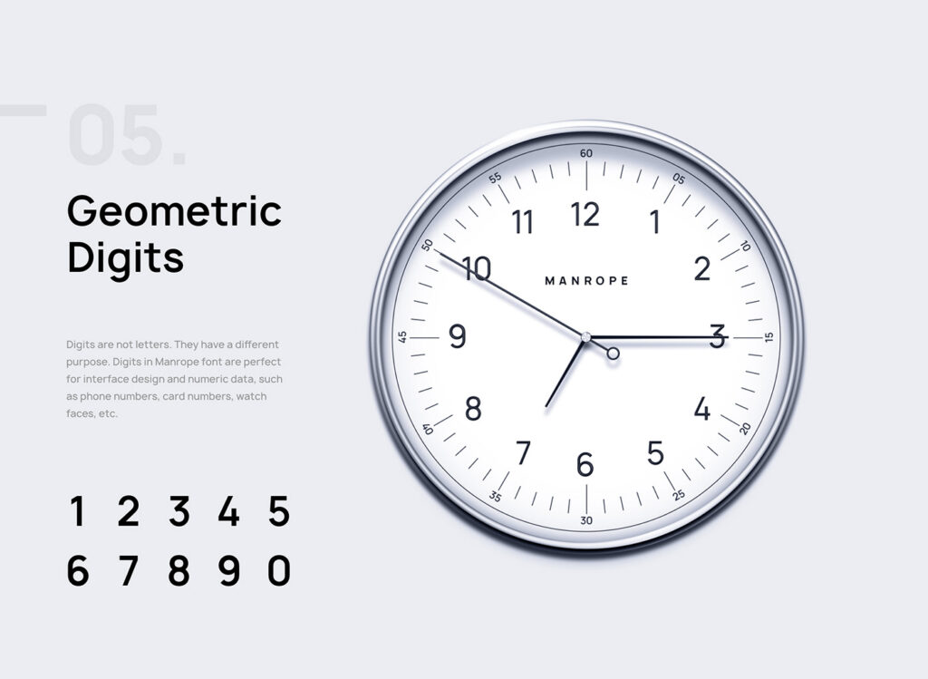 Free Download: Manrope Font Family