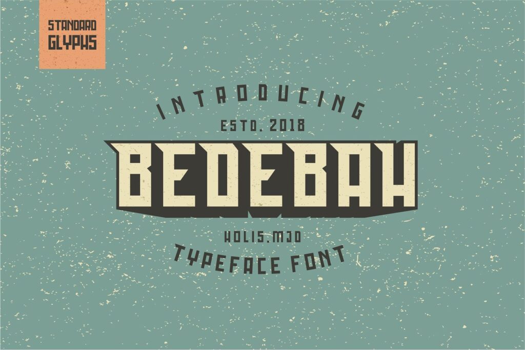 Free Download: Bedebah Font