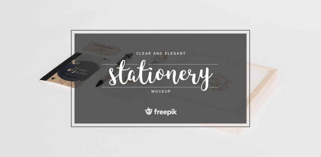 Free Download: Elegant Stationery Mock Up Set