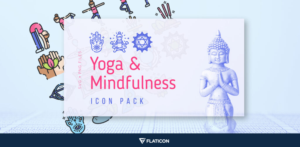 Free Download: Yoga & Mindfulness Icon Pack