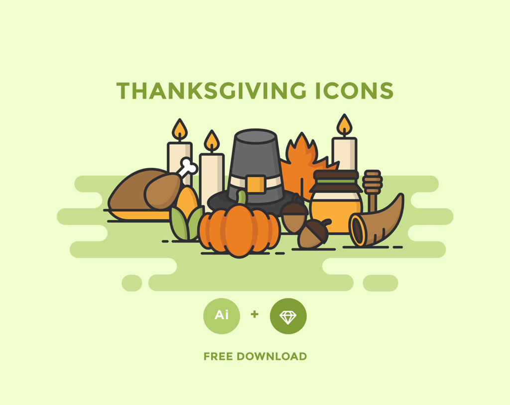 Free Download: Thanksgiving Icons