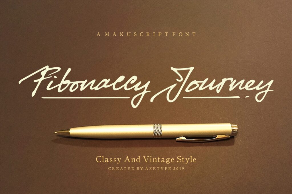 Free Download: Fibonaccy Journey Font