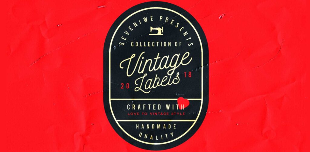 Free Download: Vintage Labels Kit