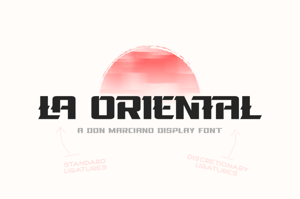 Free Download: La Oriental Font