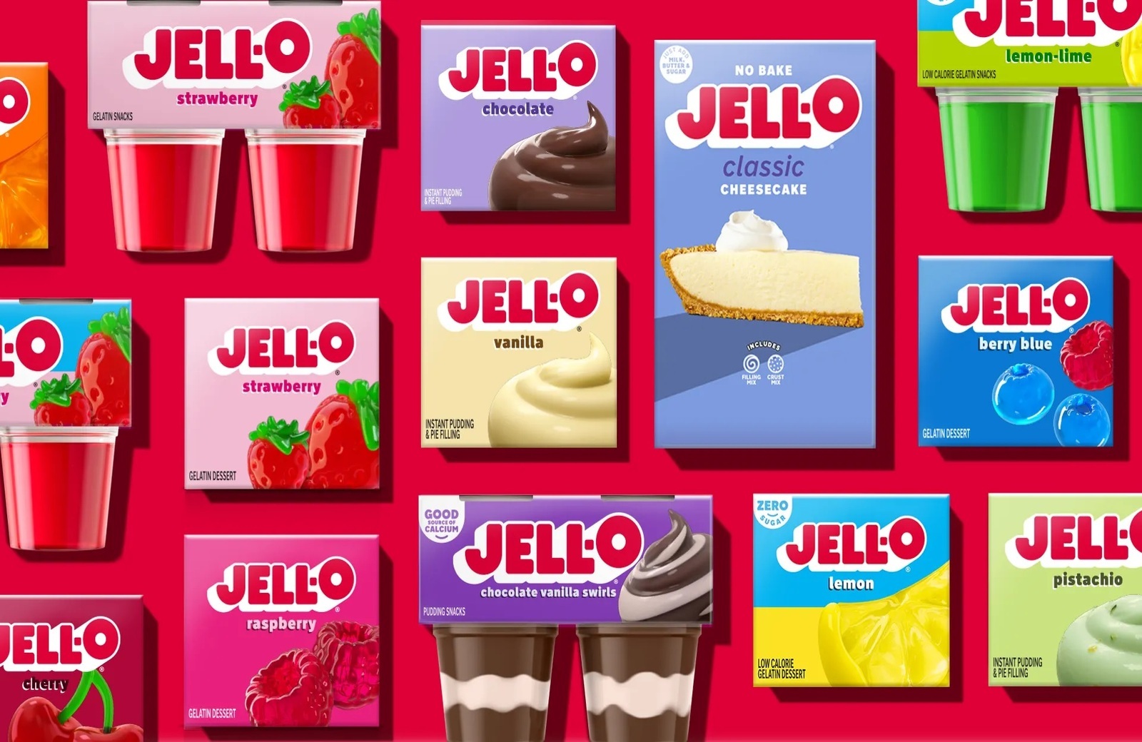 Jell-O’s Retro Rebrand May Just be the Smartest Design Move of the Year Jell-O has been an American dessert staple for as long as we can remember