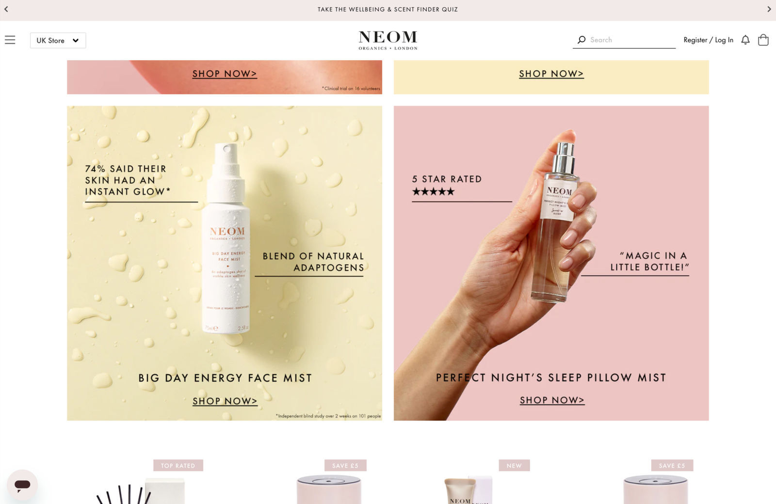 Colors of Positivity: Uplifting Your Website Design neom