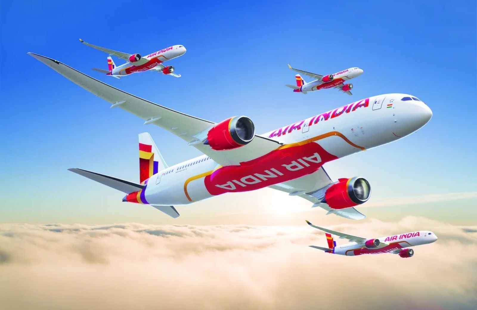 Air India Unveils Modern New Logo Air india planes