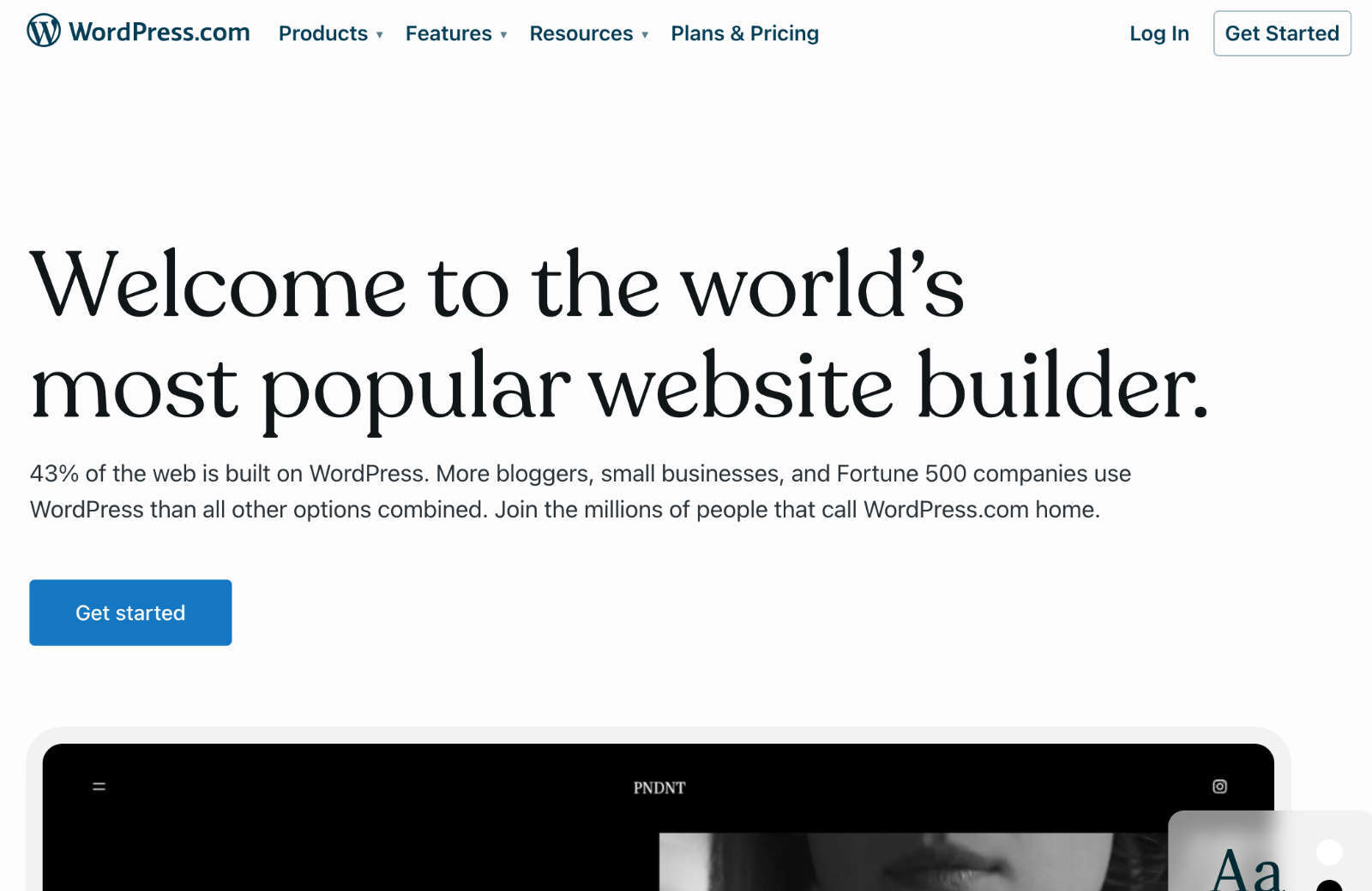 11 Free Website Builders to Try in 2023 02 wordpresscom