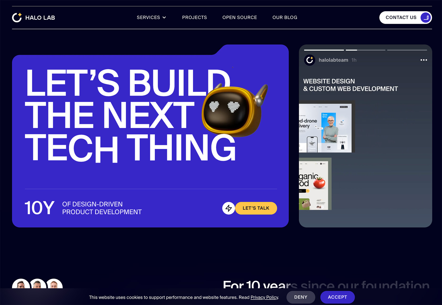 3 Essential Design Trends, December 2023 halo