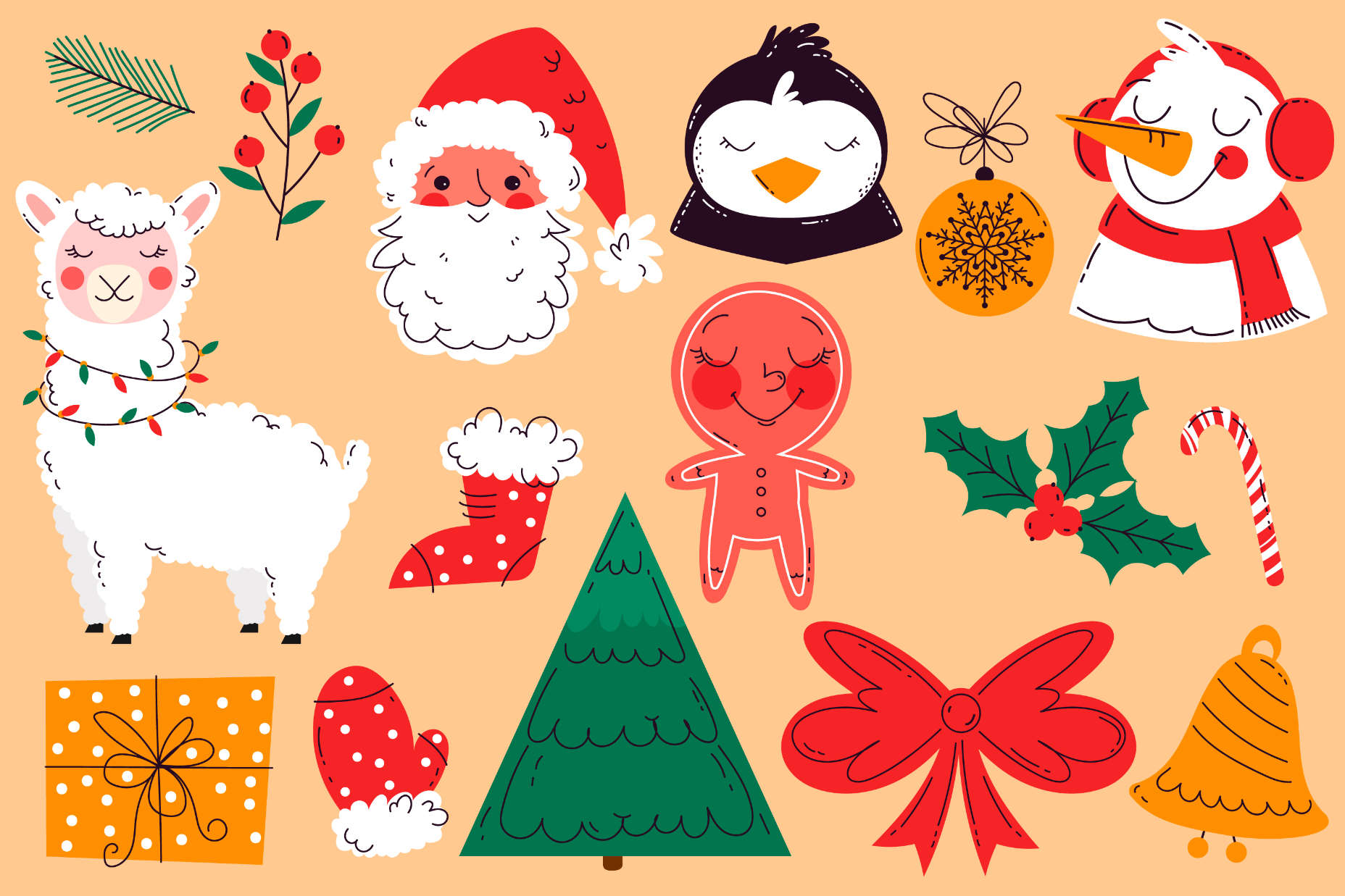 Download Free Xmas Illustrations Today 007