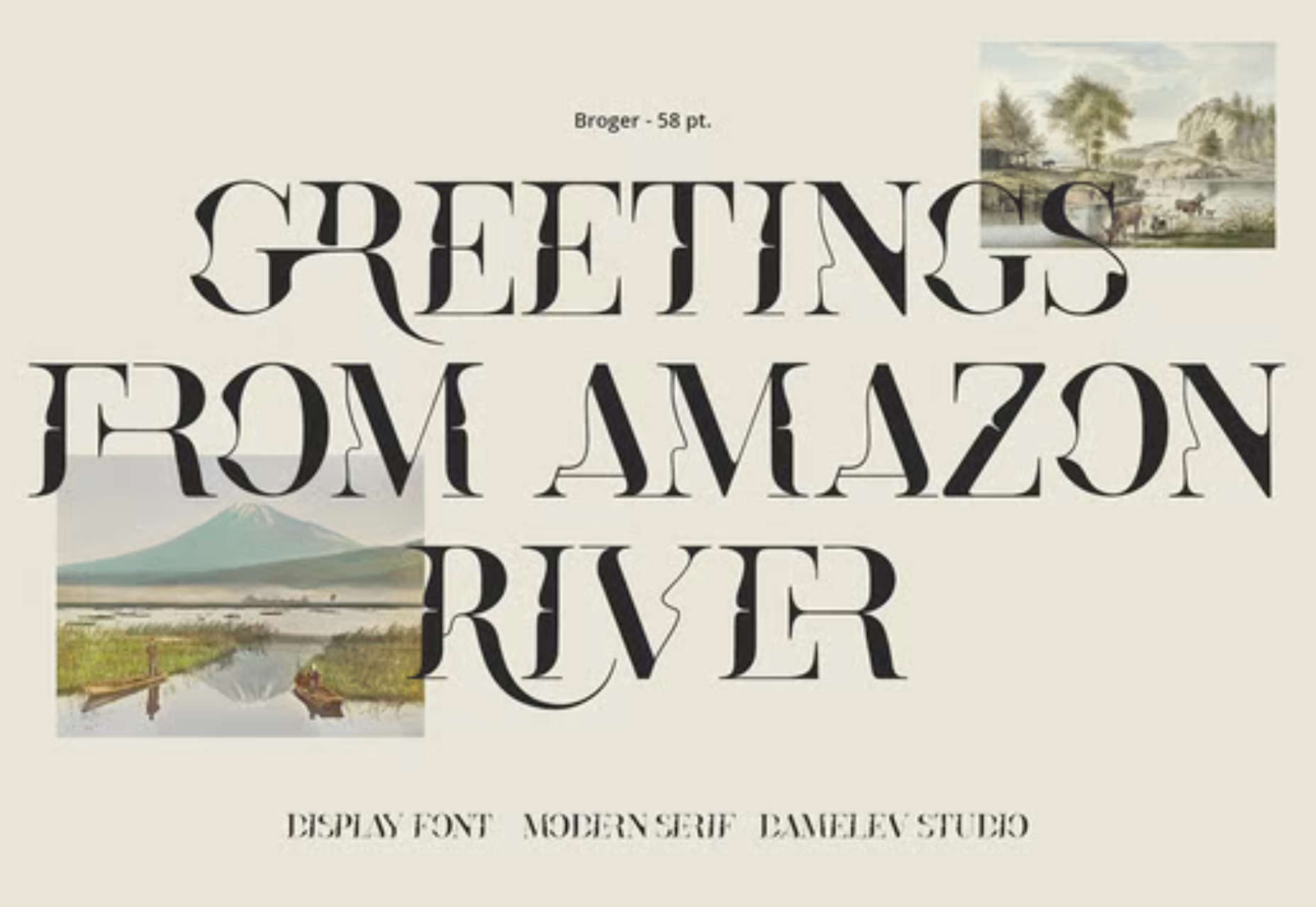 15 Best New Fonts, November 2022 11 broger