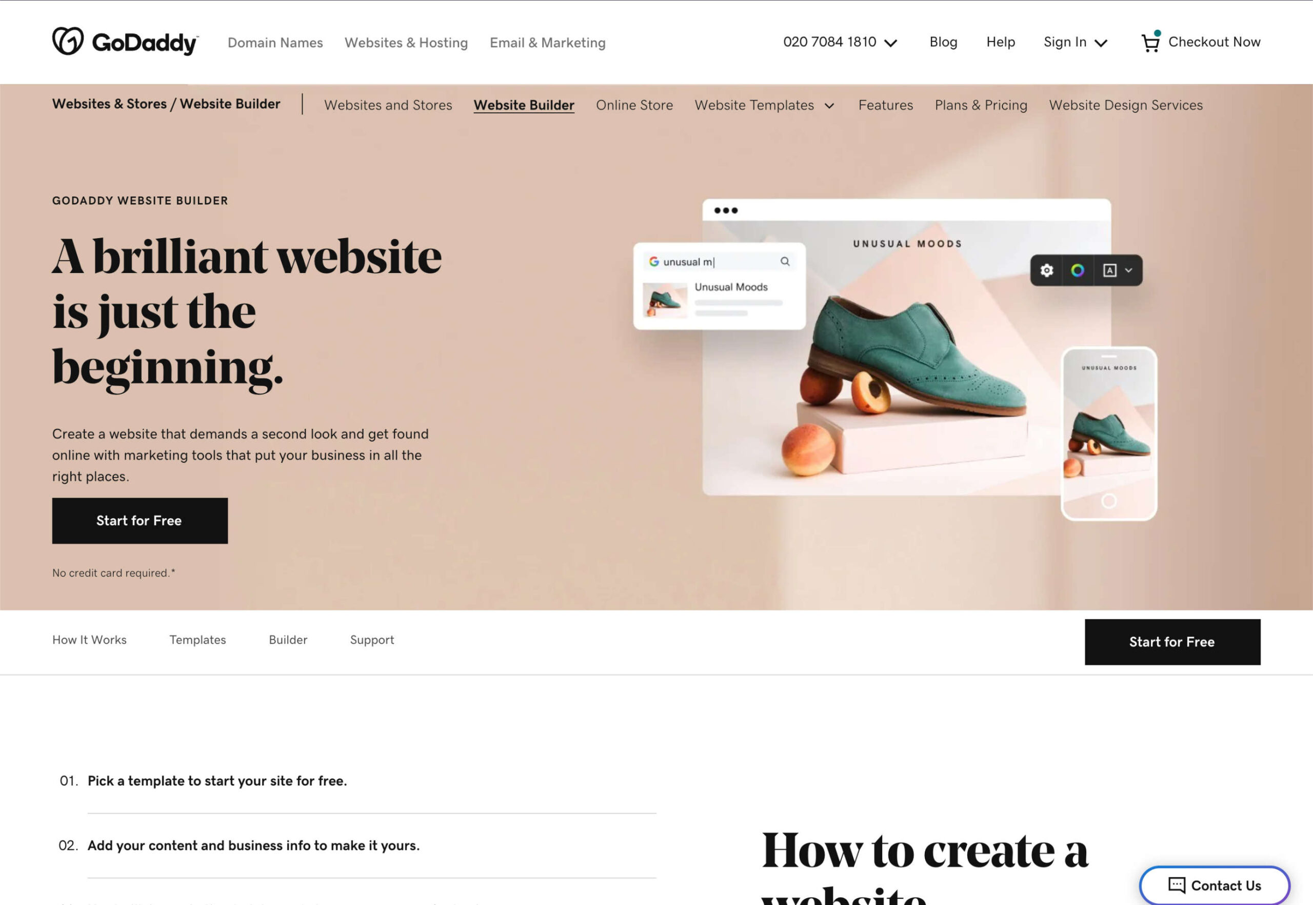 10 Best Website Builders for 2023 godaddy scaled 1
