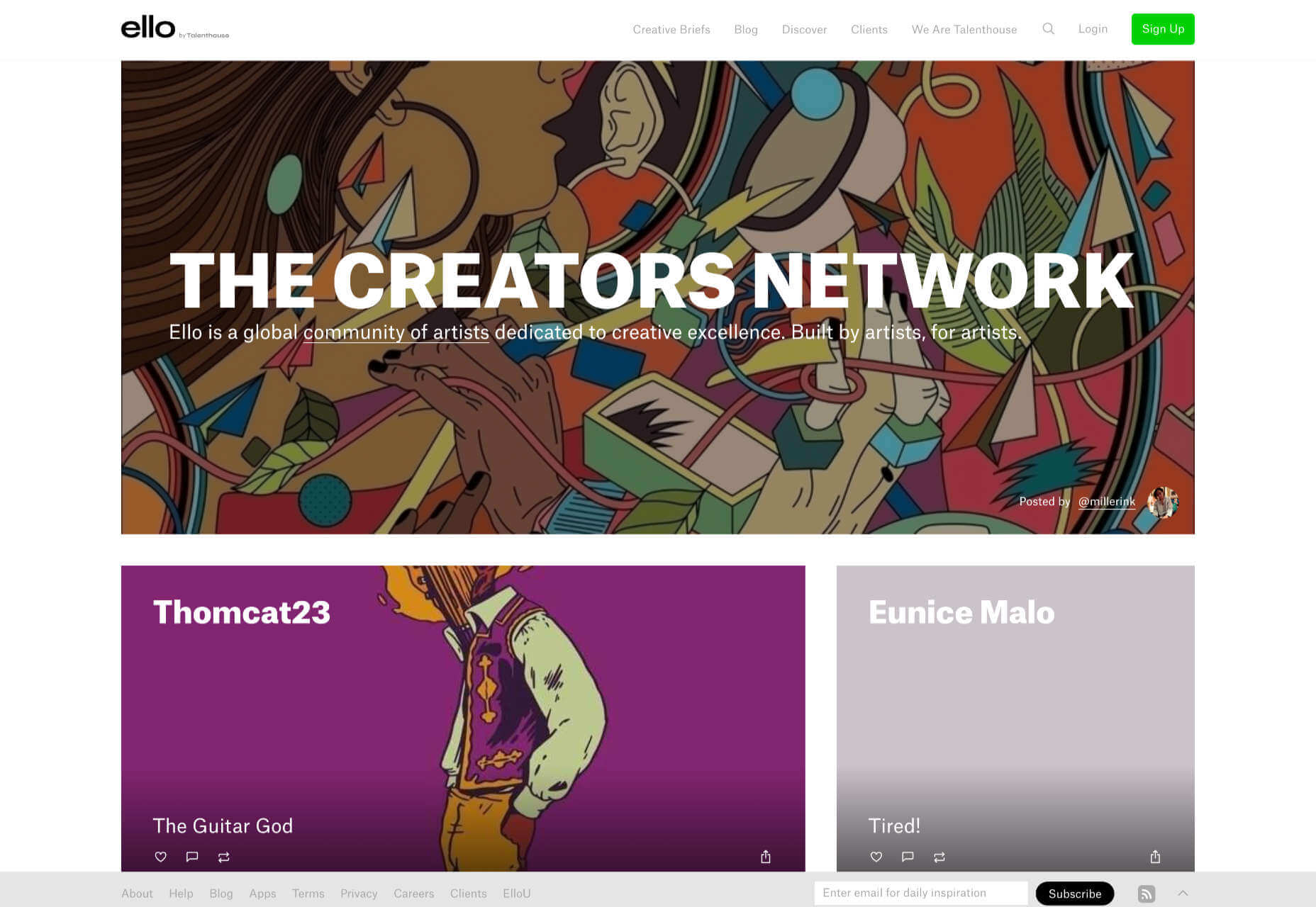 15 Inspiring Alternatives to Dribbble & Behance 012 2