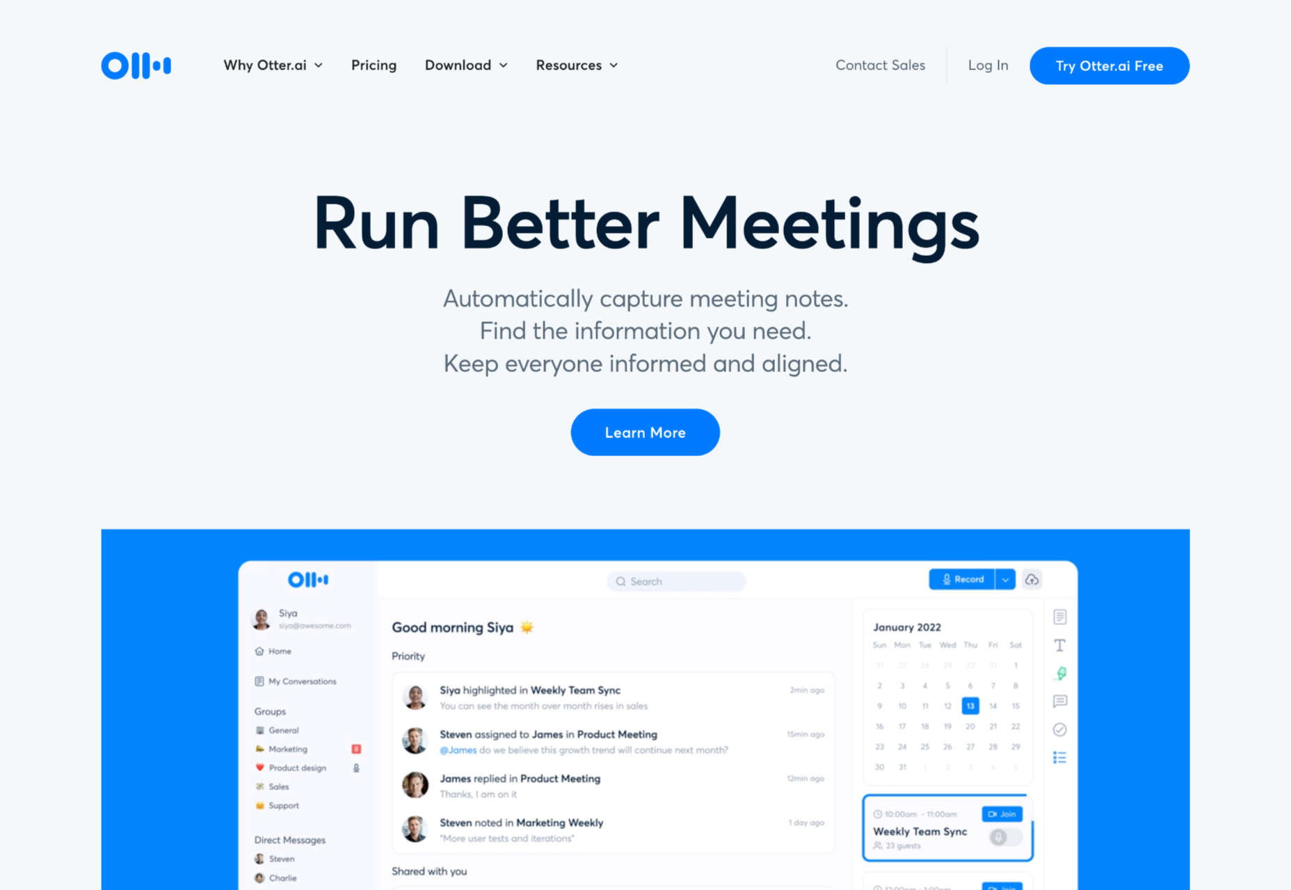 10 Time-Saving Tools for Freelancers otter