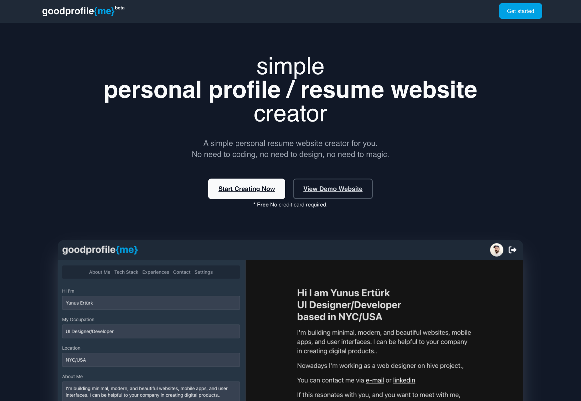 007 goodprofile