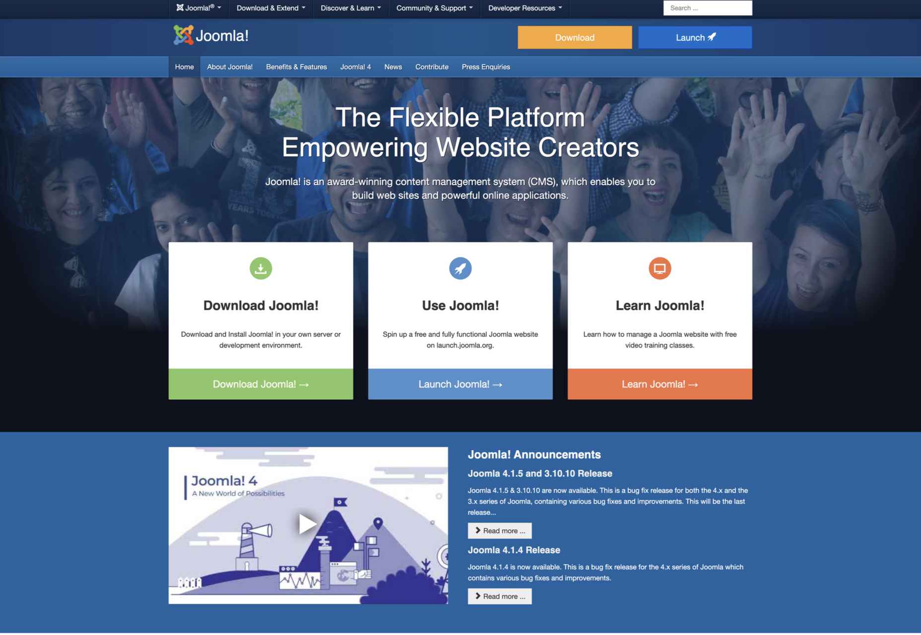 6 Best CMS Options for Web Designers in 2022 joomla