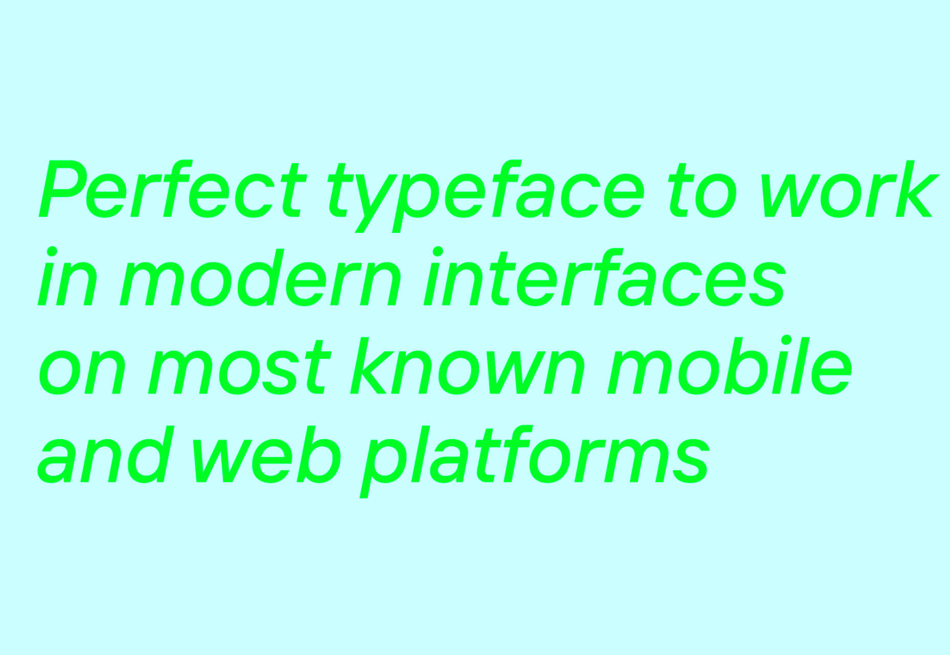 15 Best New Fonts, July 2022 009 interphases