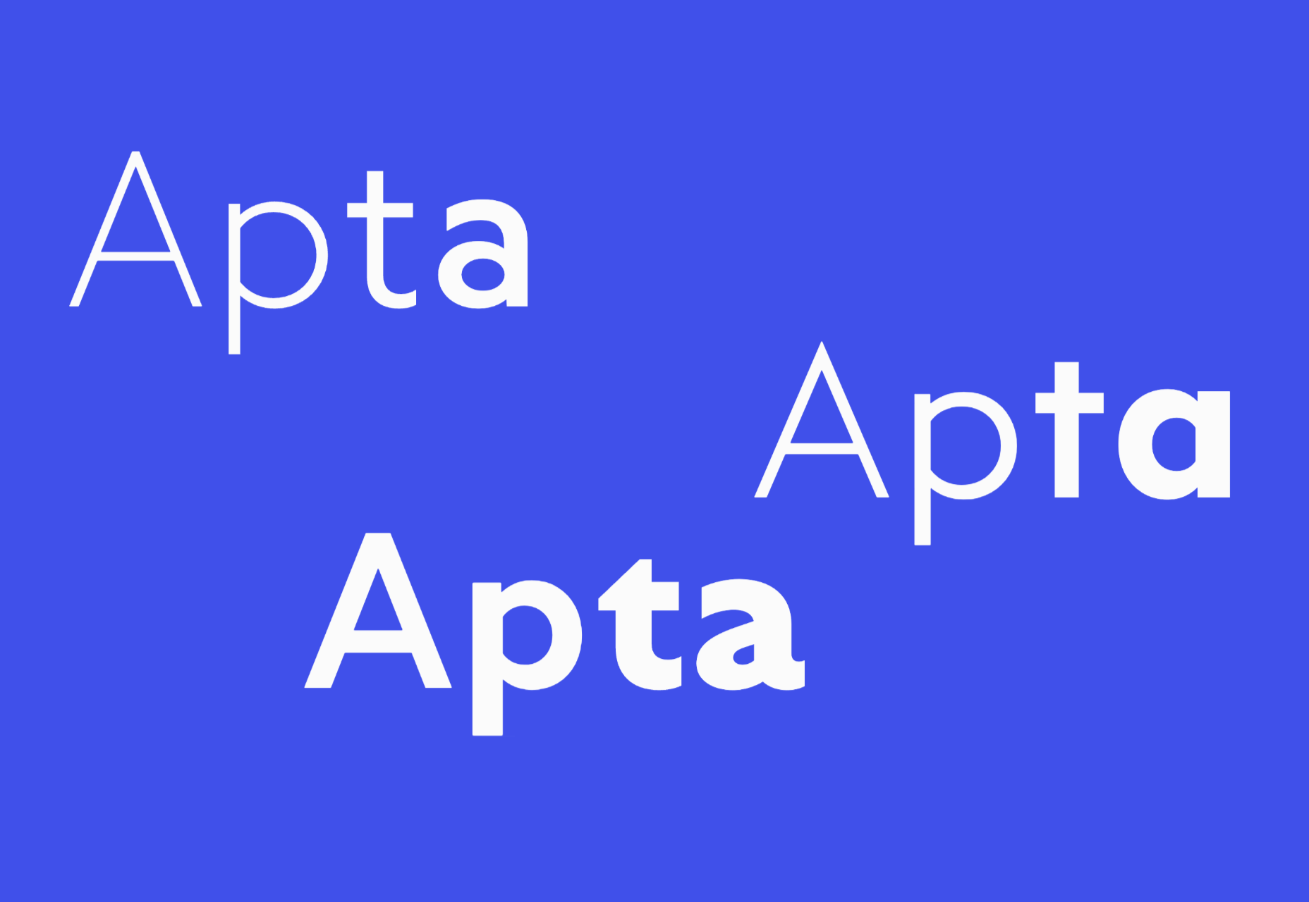 15 Best New Fonts, July 2022 010 apta