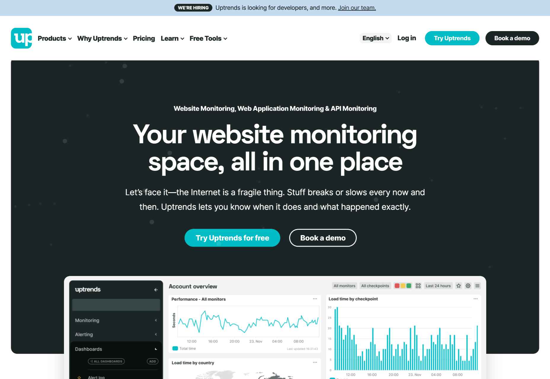 3 Best Website Uptime Monitoring Tools uptrends