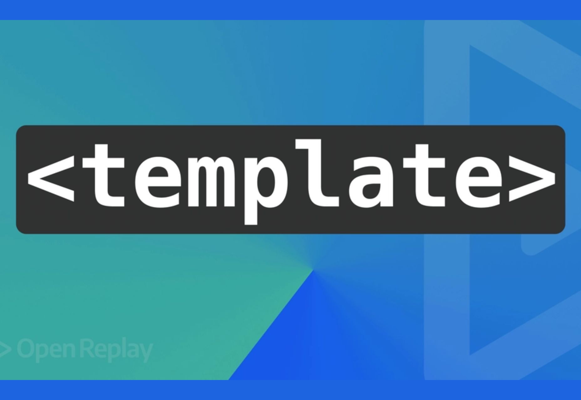 Popular Design News of the Week: June 13, 2022 - June 19, 2022 Understanding the Template Element in HTML