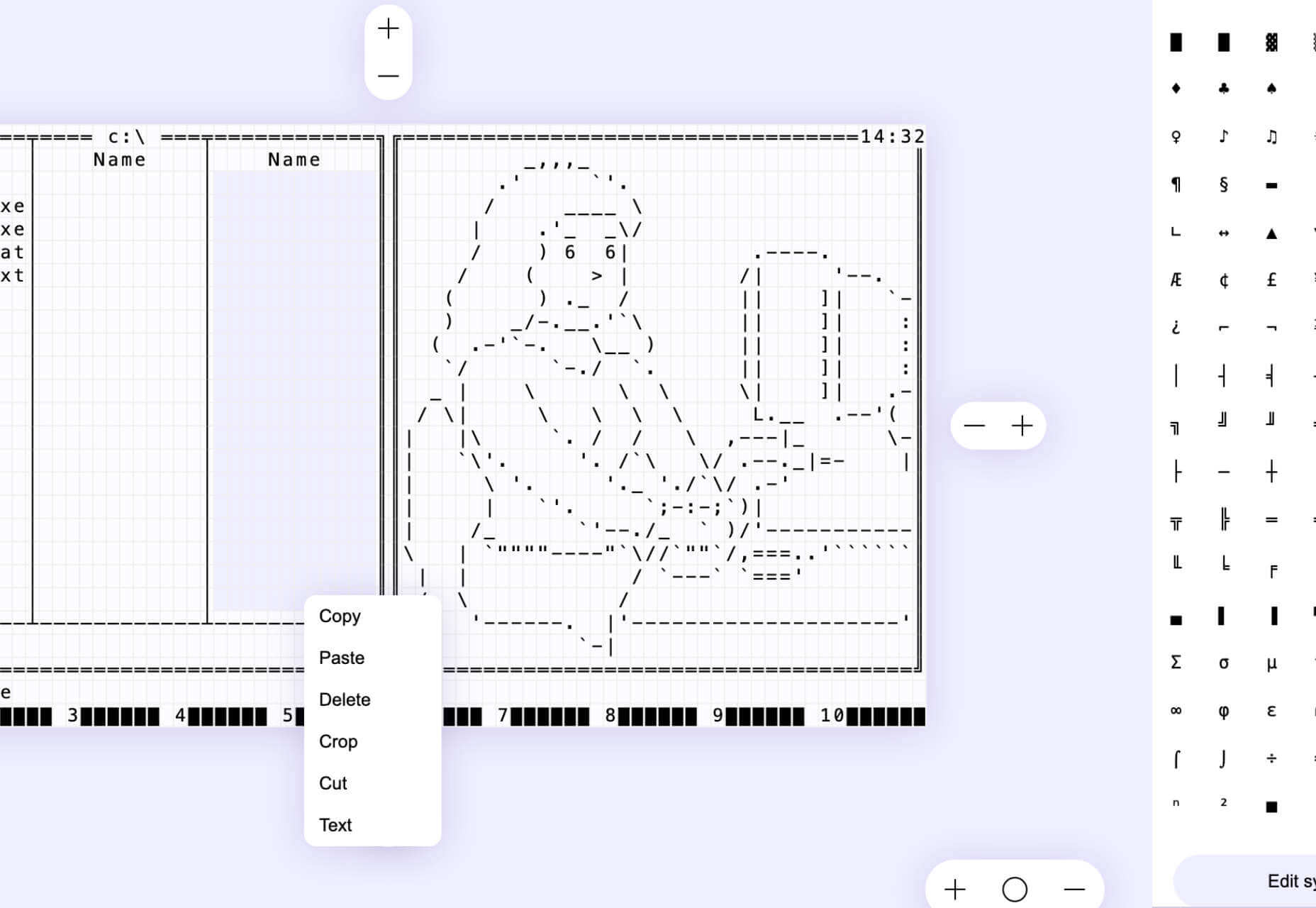 Exciting New Tools for Designers, June 2022 006 ascii art