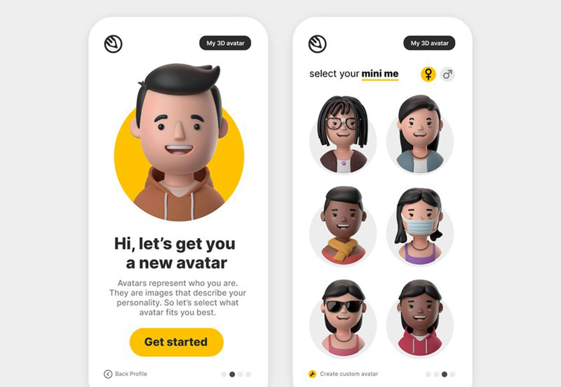 Exciting New Tools for Designers, June 2022 016 3d avatars