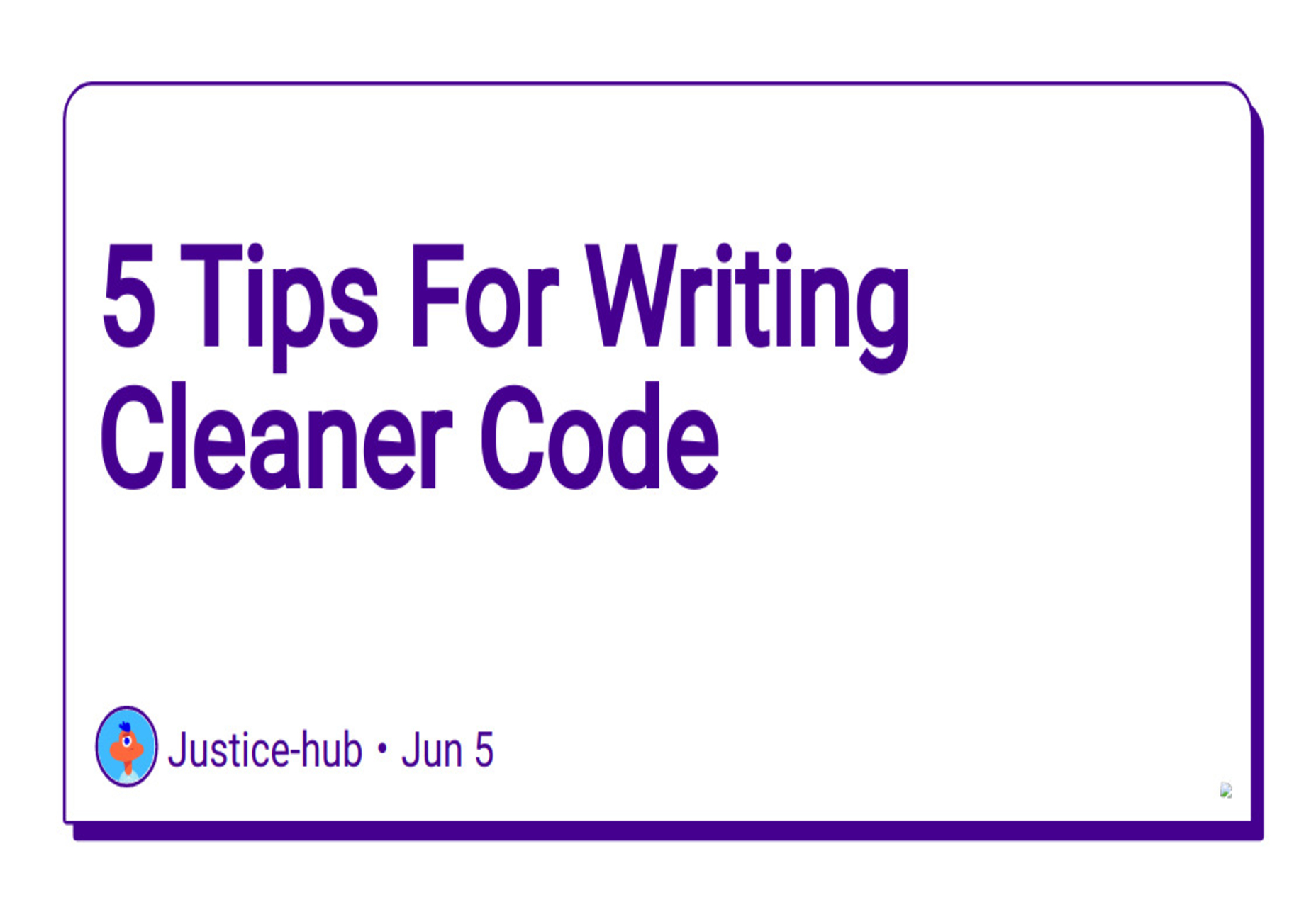 Popular Design News of the Week: June 6, 2022 - June 12, 2022 writing cleaner codes