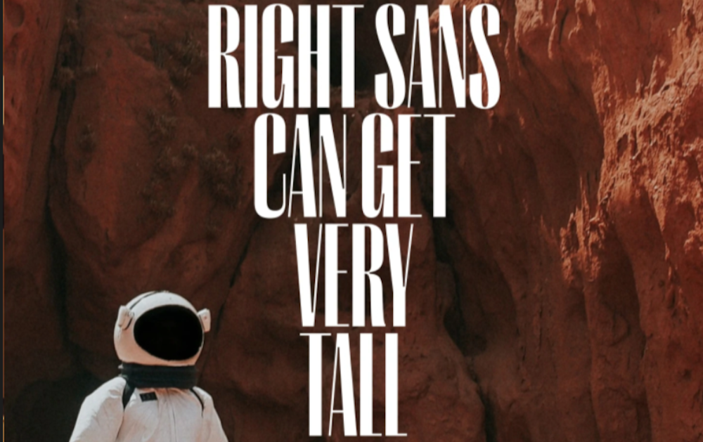 15 Best New Fonts, May 2022 right sans font may 2022