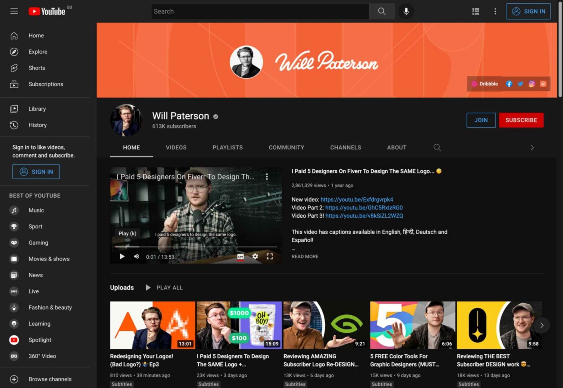 Popular Design News of the Week: April 18, 2022 - April 24, 2022 best-yt-channels