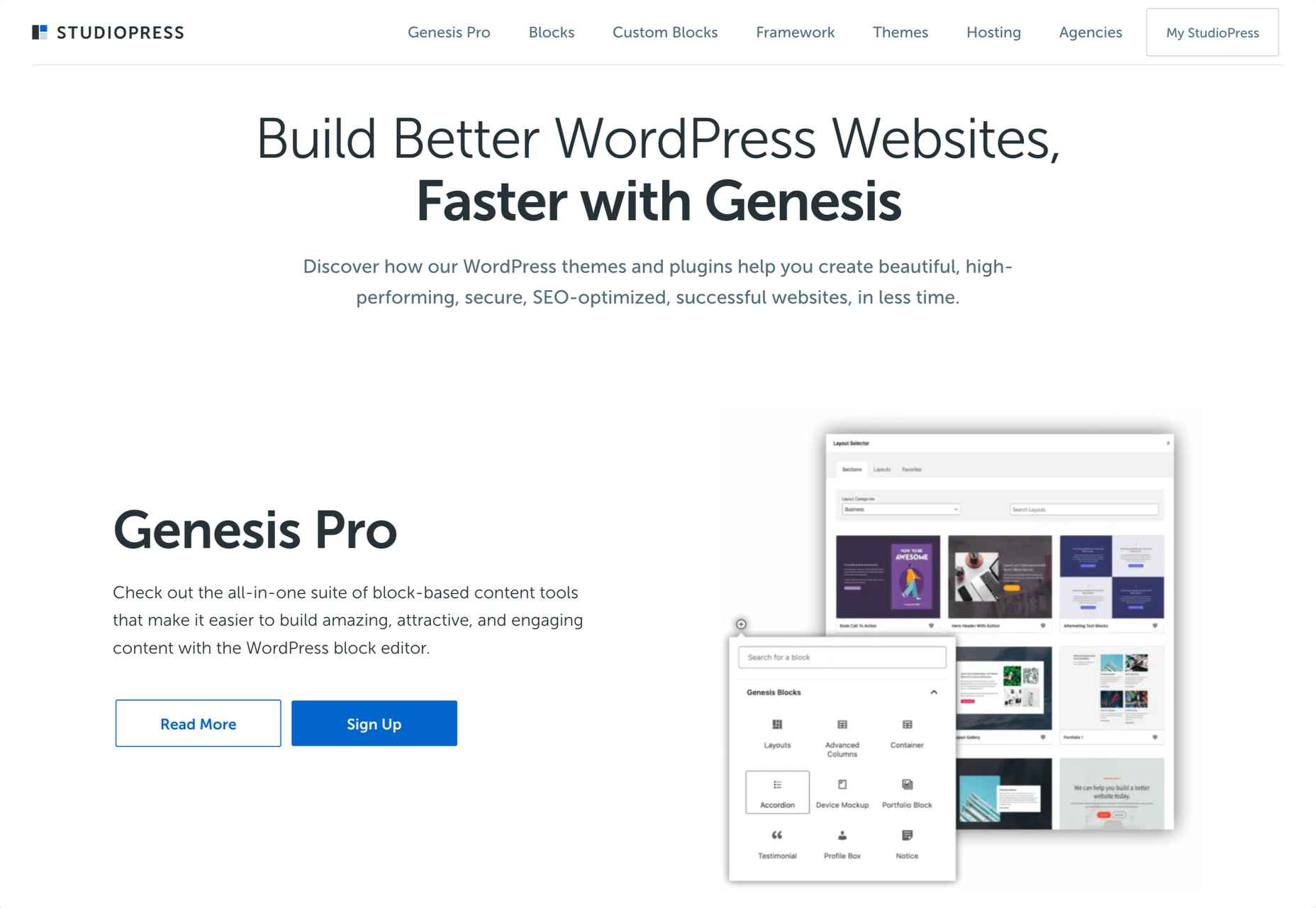 10 Best Places to Find Website Themes in 2022 04 studiopress