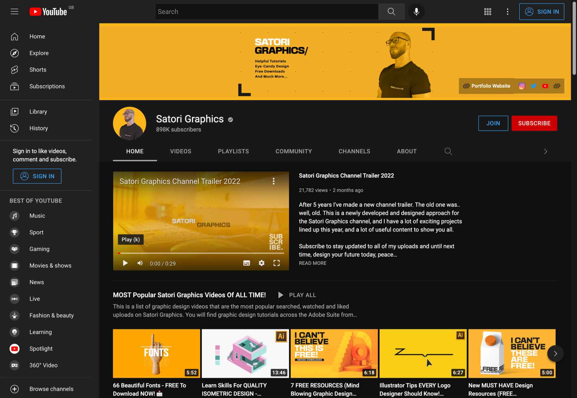 14 Best YouTube Channels for Designers in 2022 004 4