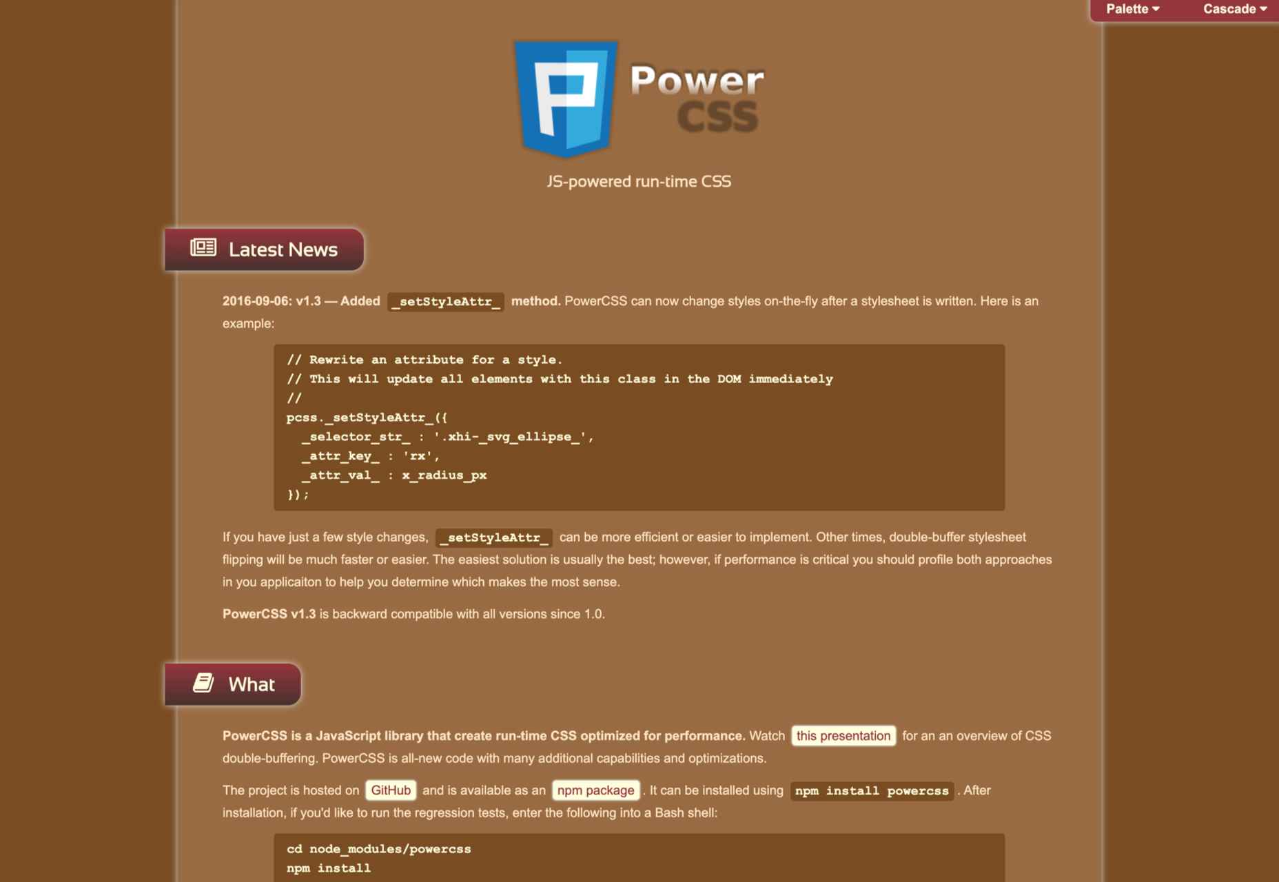 powercss