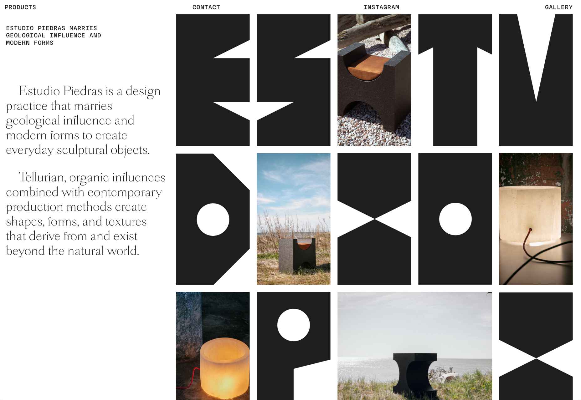 20 Best New Sites, April 2022 14 estudiopiedras