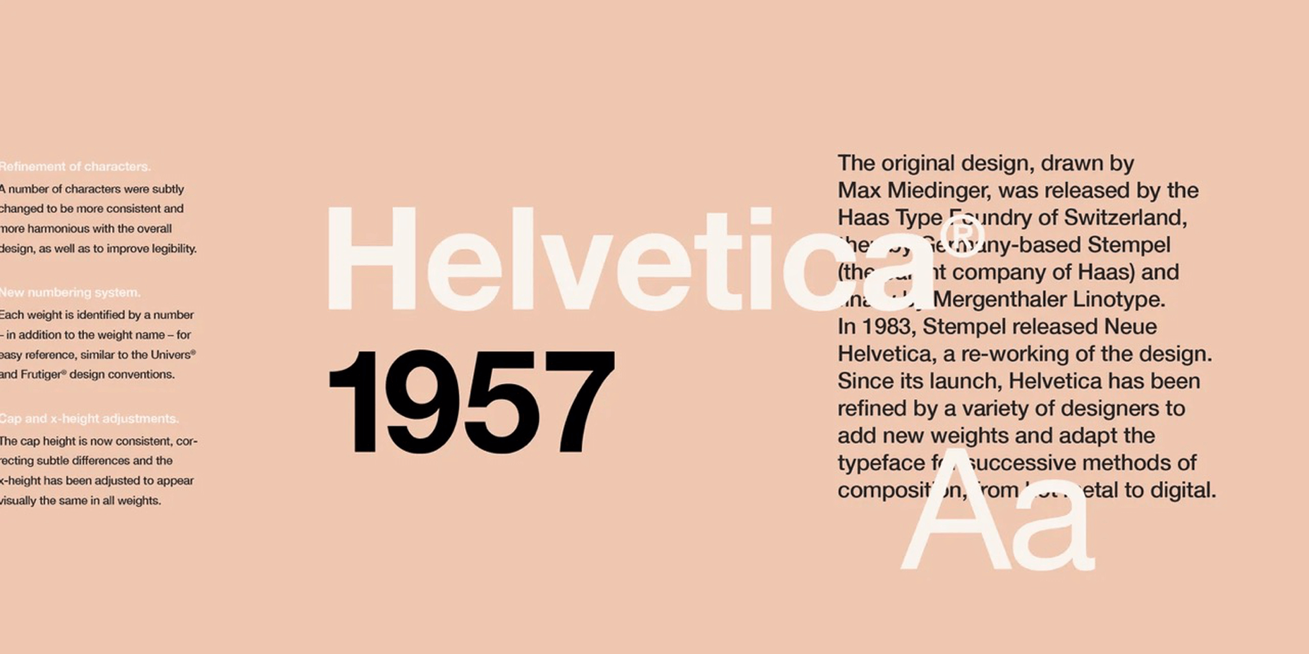 Helvetica: Overused Cliché or Modernist Classic? helvetica 002