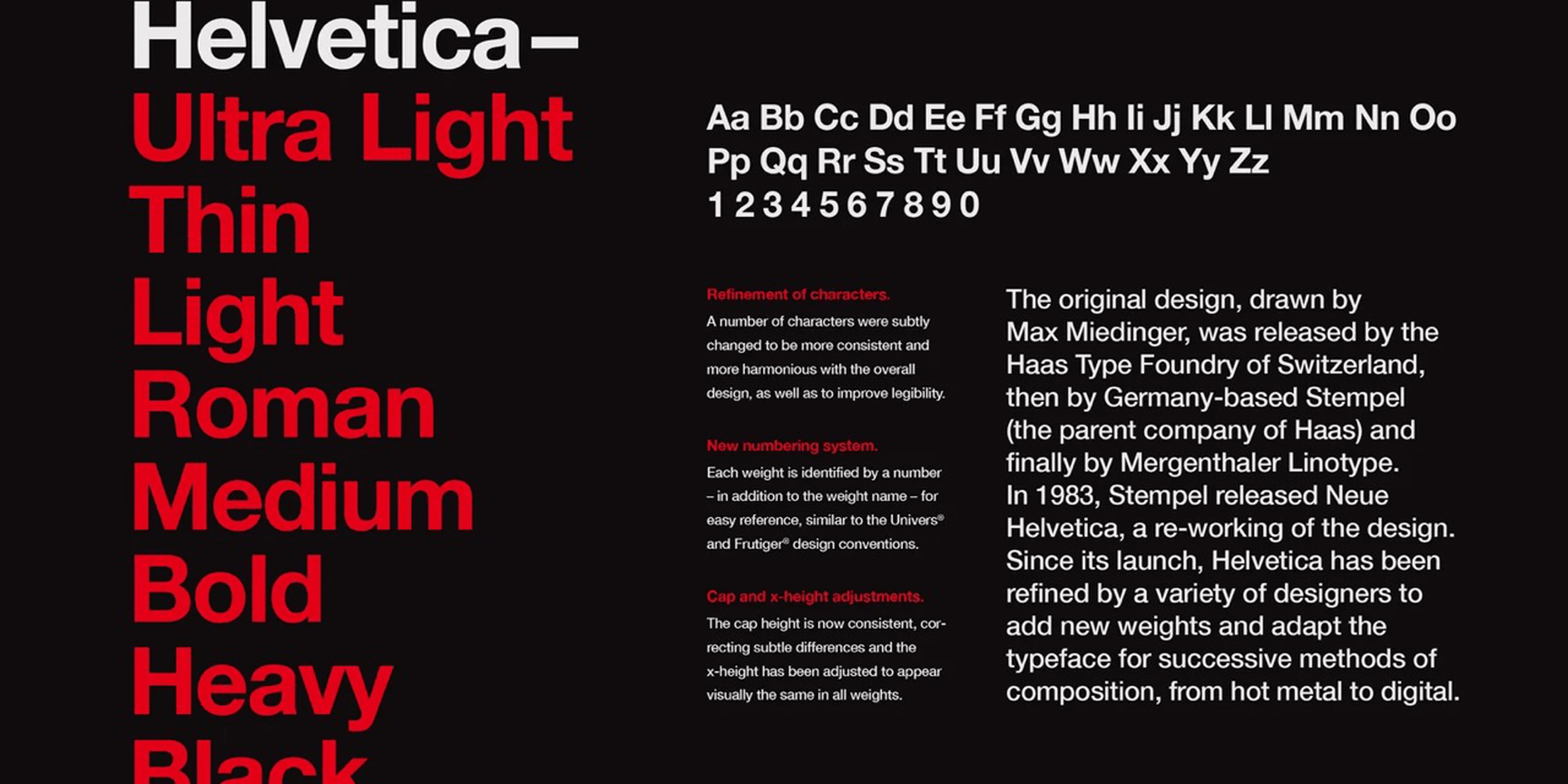 Helvetica: Overused Cliché or Modernist Classic? helvetica 001