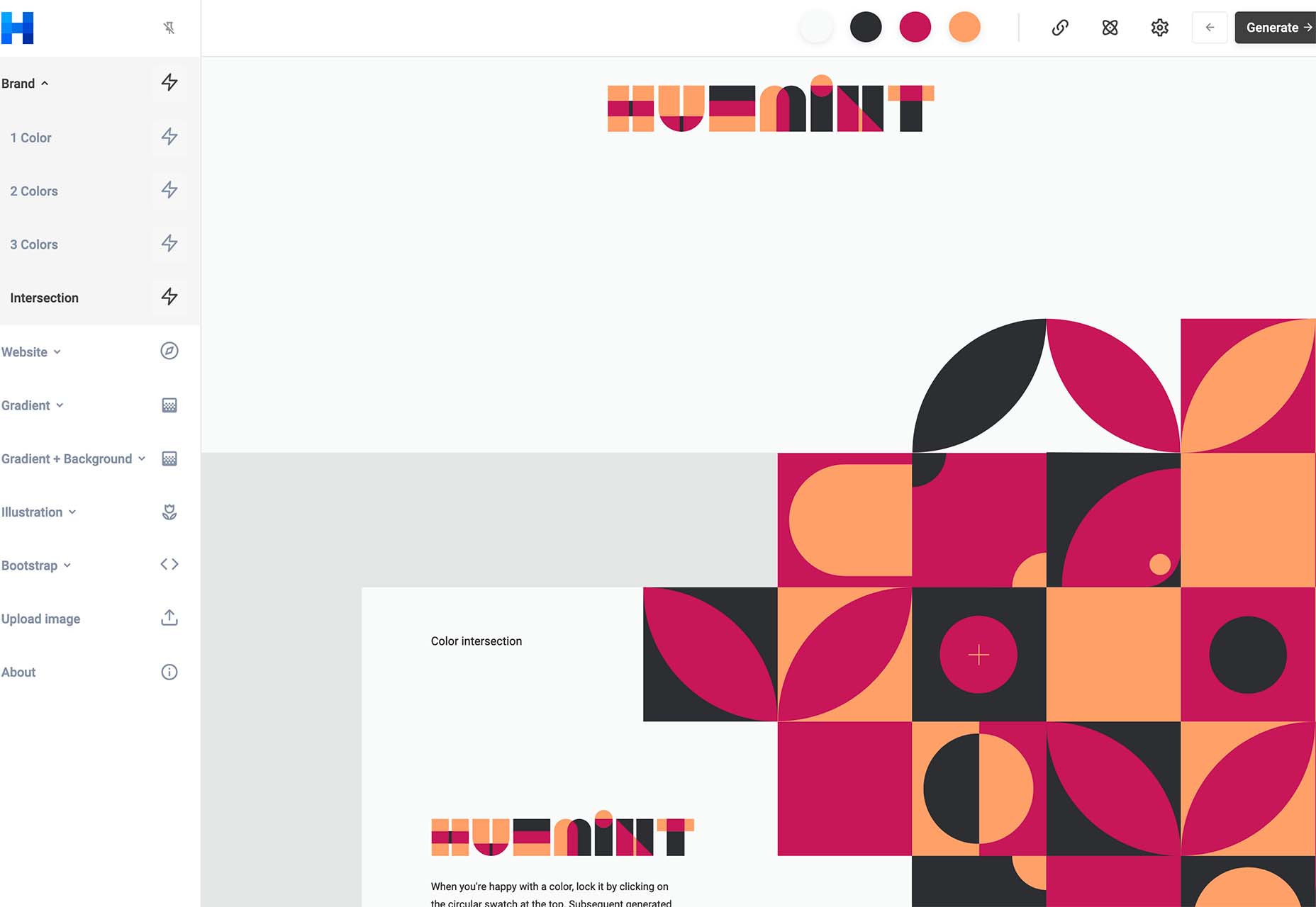 Exciting New Tools For Designers, March 2022 huemint