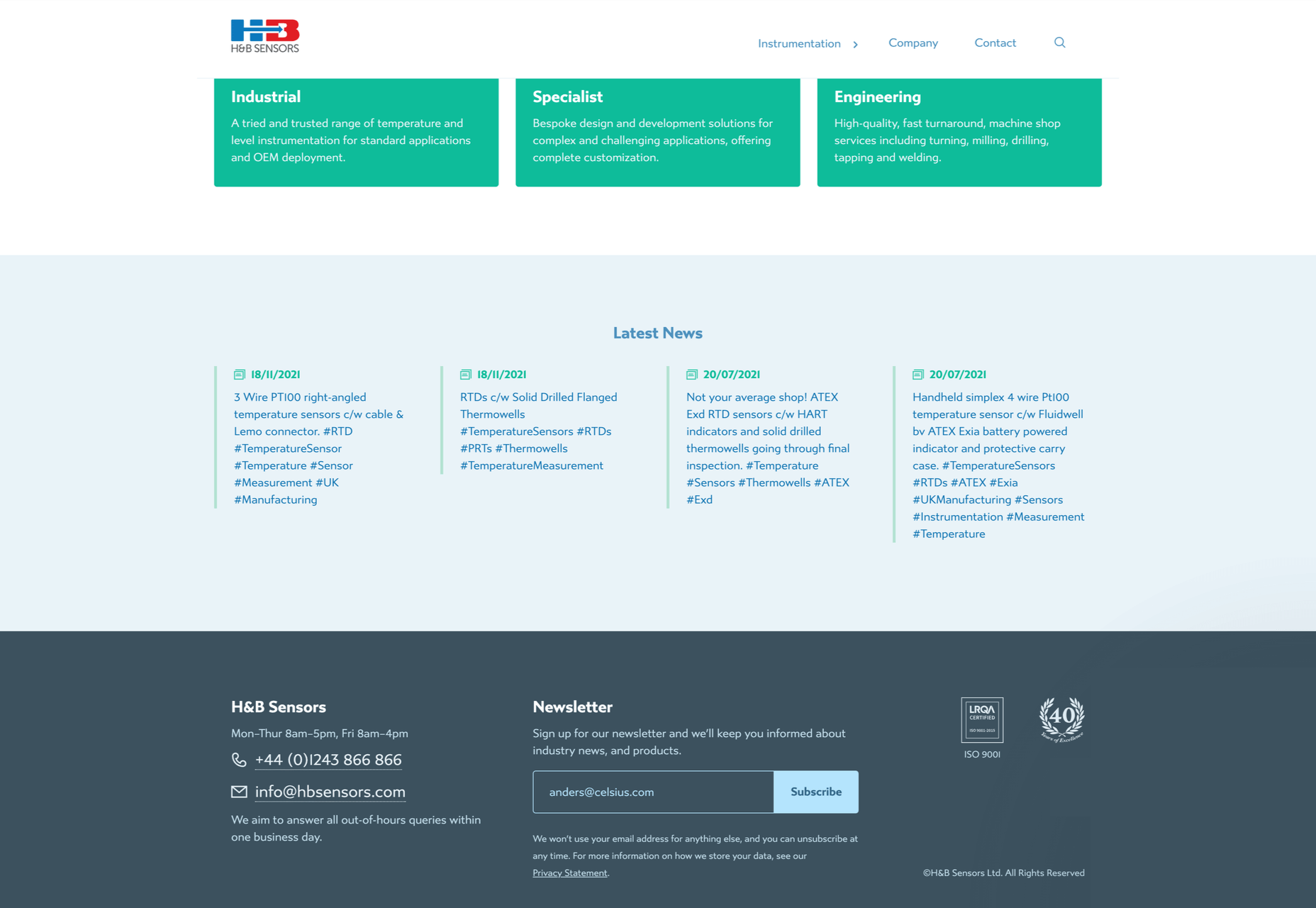 5 Must-Have Elements of a Successful Footer in 2022 hbsensors