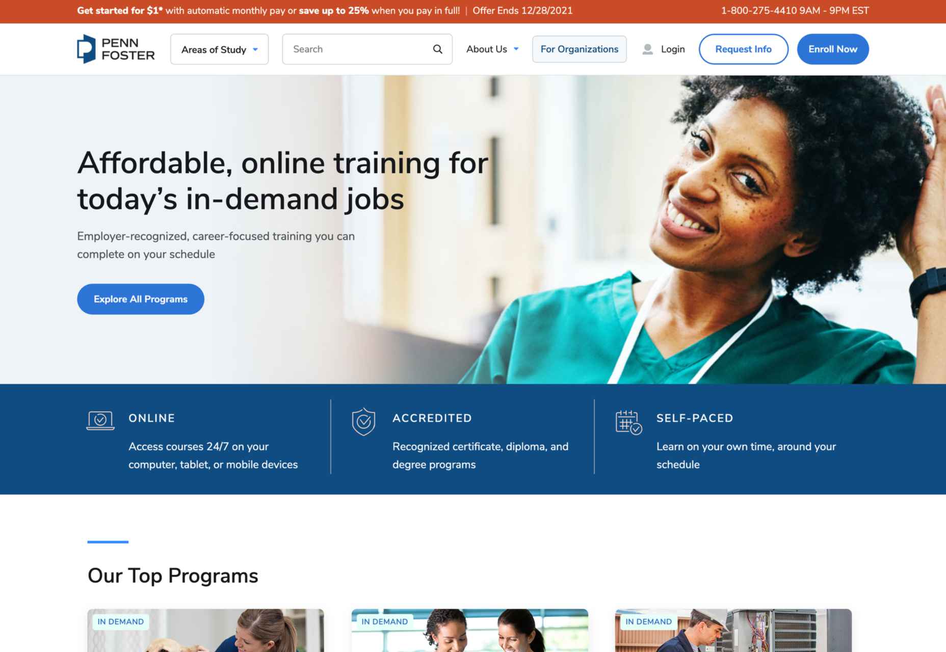 The Case for Building More Dynamic Landing Pages penn foster