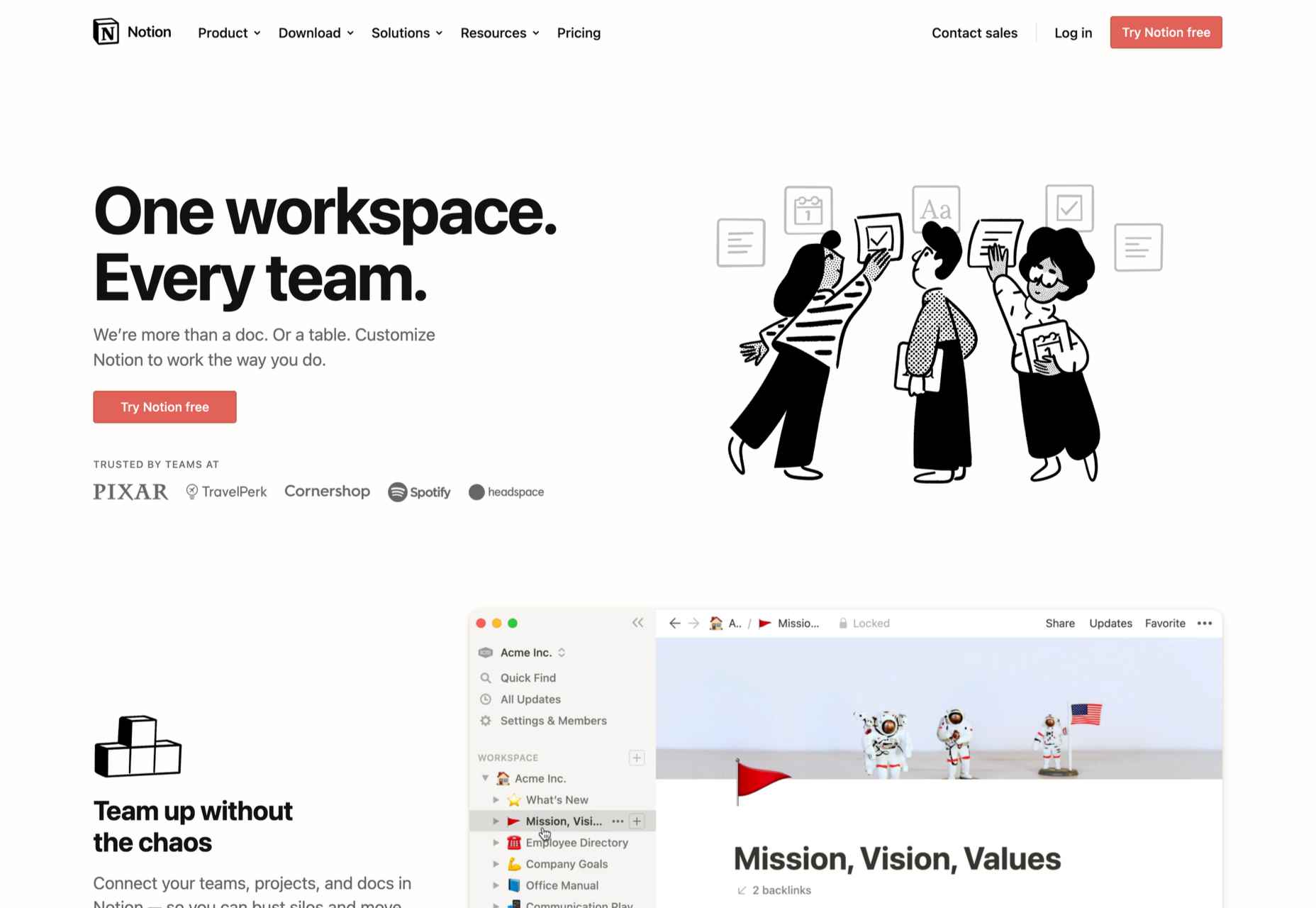 The Case for Building More Dynamic Landing Pages notion 1