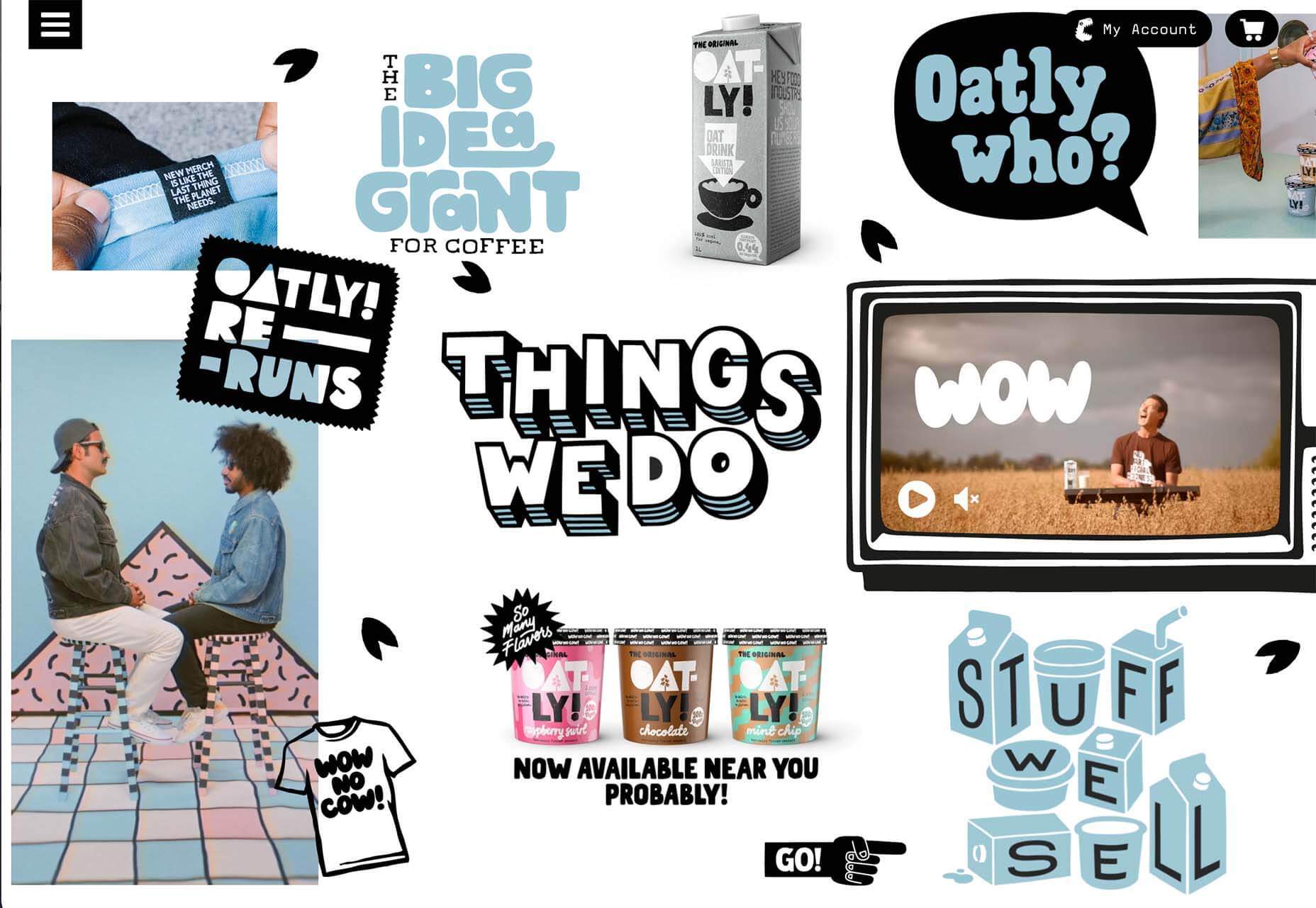 3 Essential Design Trends, December 2021 oatly