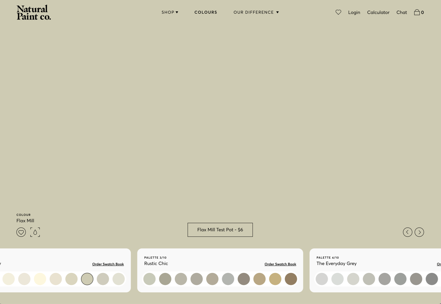 20 Best New Websites, November 2021 08 naturalpaintco